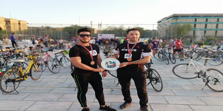 مهرجان الجامعه المستنصرية الأول للدراجات الهوائية
